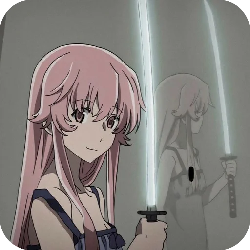 🙂 Стикер «Yuno Gasai» для Telegram