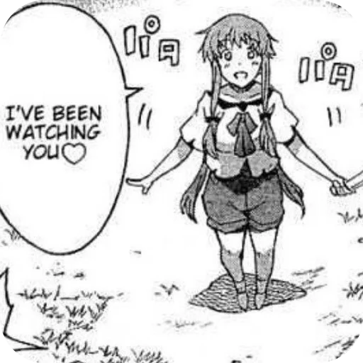 😁 Стикер «Yuno Gasai» для Telegram