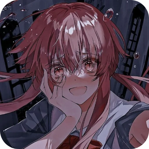 👄 Стикер «Yuno Gasai» для Telegram