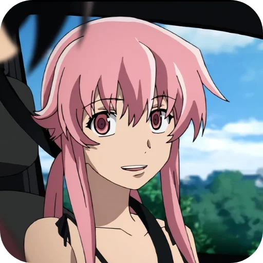 😁 Стикер «Yuno Gasai» для Telegram