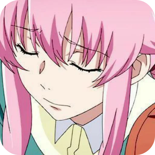 😖 Стикер «Yuno Gasai» для Telegram