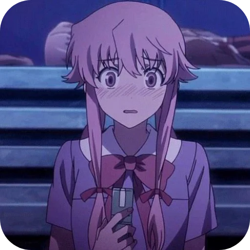😳 Стикер «Yuno Gasai» для Telegram