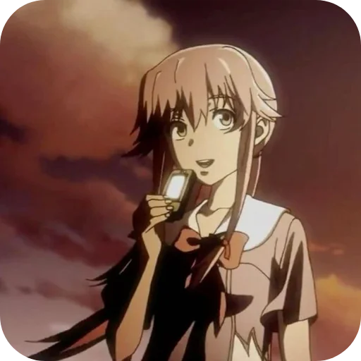 😁 Стикер «Yuno Gasai» для Telegram