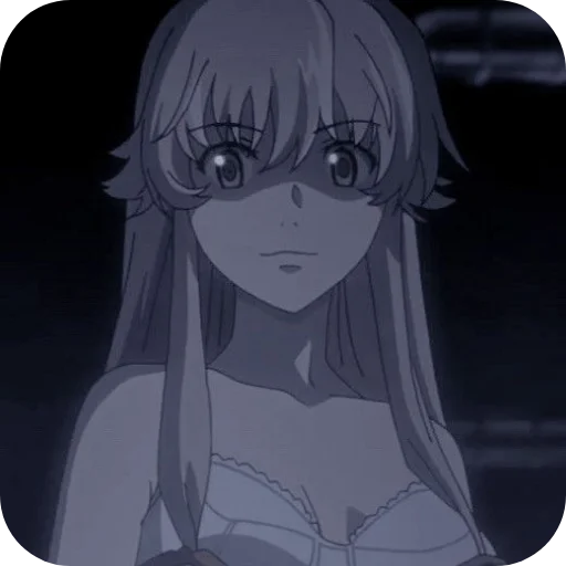 😏 Стикер «Yuno Gasai» для Telegram
