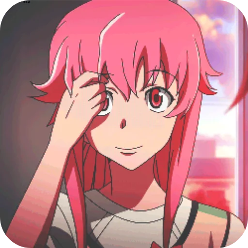 🙂 Стикер «Yuno Gasai» для Telegram