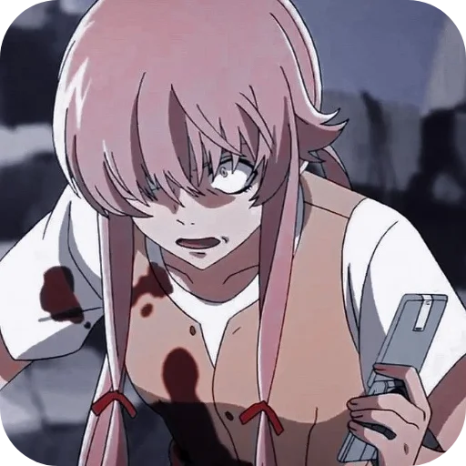 😤 Стикер «Yuno Gasai» для Telegram