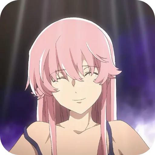 😇 Стикер «Yuno Gasai» для Telegram