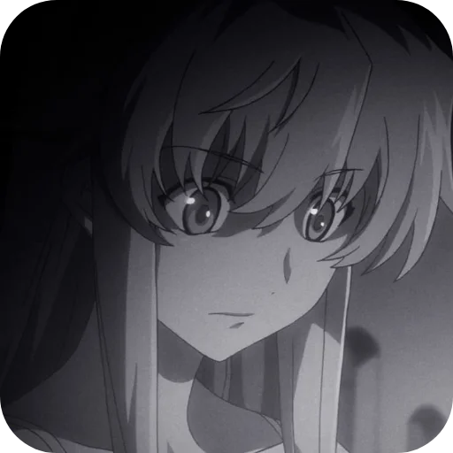 😡 Стикер «Yuno Gasai» для Telegram
