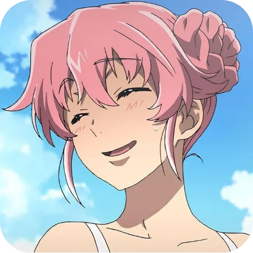 😊 Стикер «Yuno Gasai» для Telegram