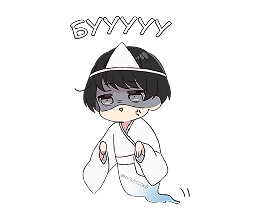 🦛 Стикер «Юрудура-кун 3» для Telegram