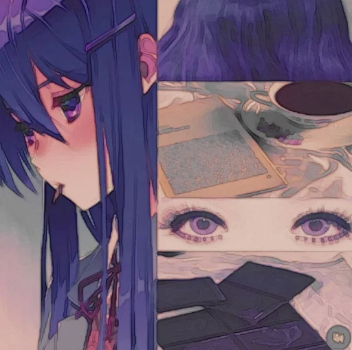 🤩 Стикер «Yuri DDLC» для Telegram