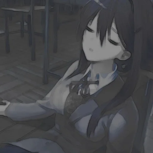 🤩 Стикер «Yuri DDLC» для Telegram