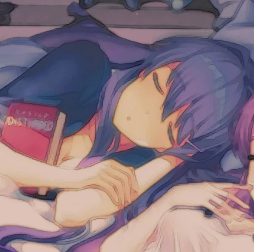 🤩 Стикер «Yuri DDLC» для Telegram