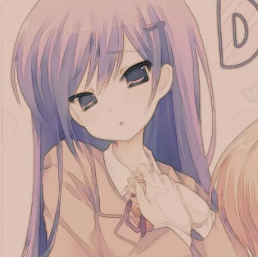 🤩 Стикер «Yuri DDLC» для Telegram
