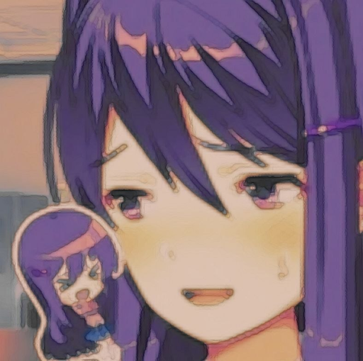 🤩 Стикер «Yuri DDLC» для Telegram