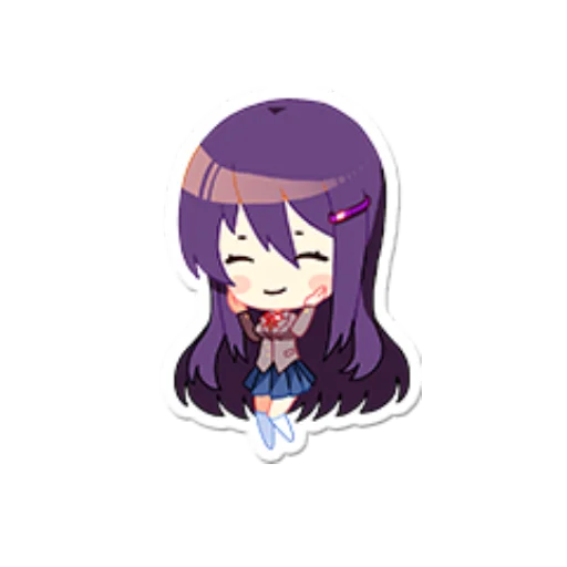 💖 Стикер «Yuri Doki Doki literature club» для Telegram