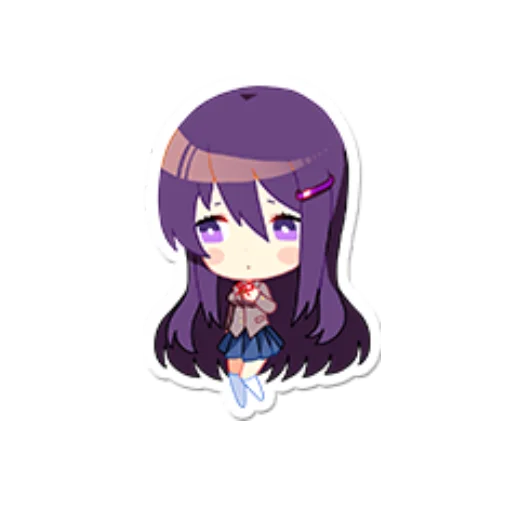 💖 Стикер «Yuri Doki Doki literature club» для Telegram