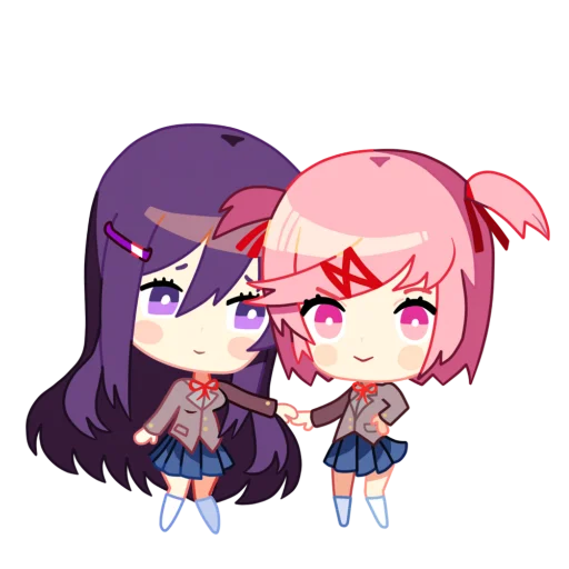 💔 Стикер «Yuri Doki Doki literature club» для Telegram