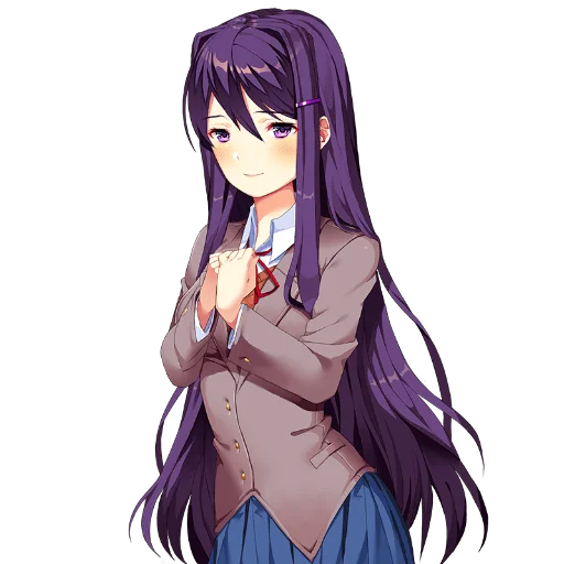 🙂 Стикер «Yuri Doki Doki literature club» для Telegram