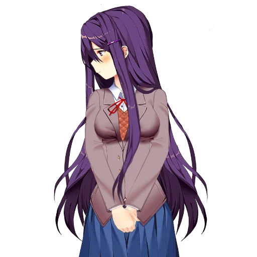 😌 Стикер «Yuri Doki Doki literature club» для Telegram