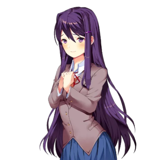 🙂 Стикер «Yuri Doki Doki literature club» для Telegram