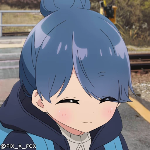 ☺️ Стикер «Yuru Camp» для Telegram