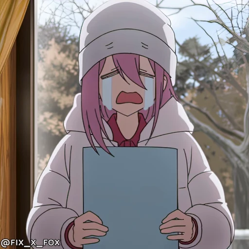 😭 Стикер «Yuru Camp» для Telegram
