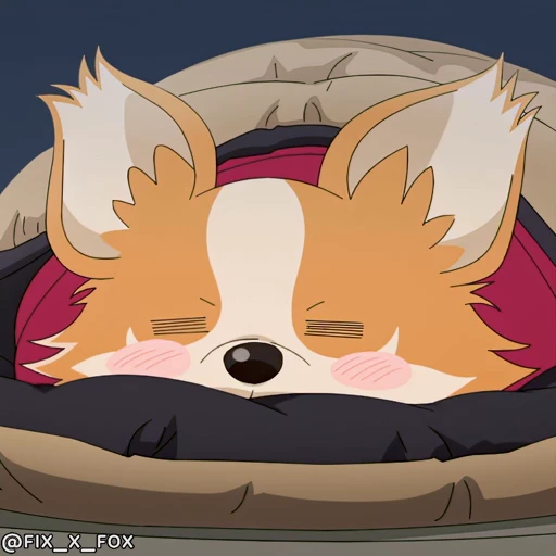 😴 Стикер «Yuru Camp» для Telegram