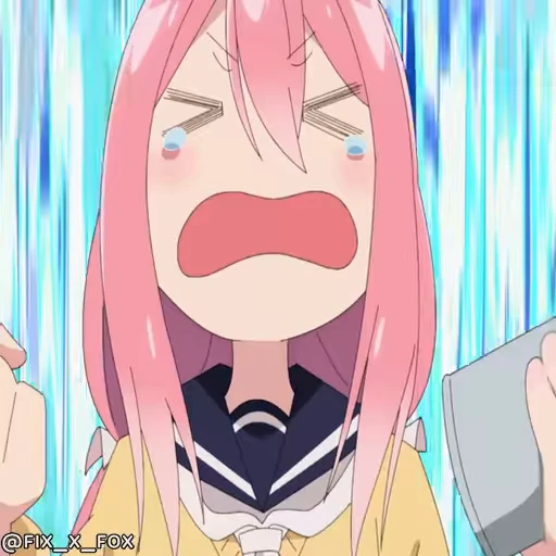 😡 Стикер «Yuru Camp» для Telegram