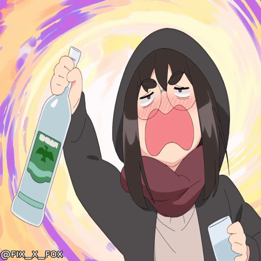 🥃 Стикер «Yuru Camp» для Telegram