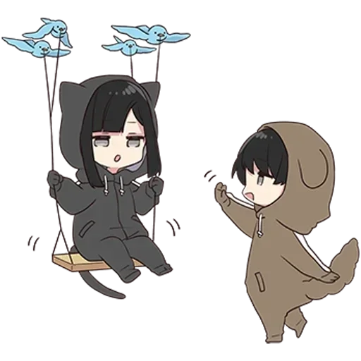 🌟 Стикер «Юрудара-кун ч.1» для Telegram