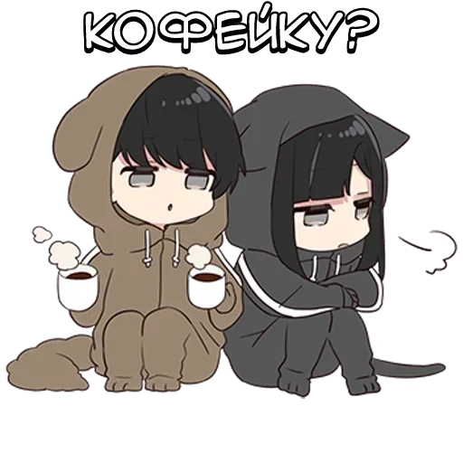 🌟 Стикер «Юрудара-кун ч.1» для Telegram