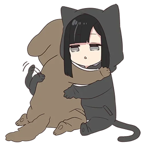 🌟 Стикер «Юрудара-тян ч.1» для Telegram