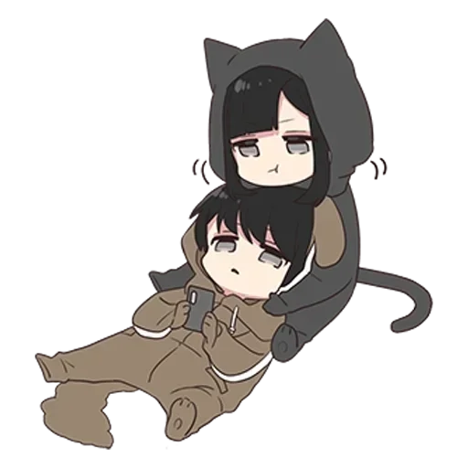🌟 Стикер «Юрудара-тян ч.1» для Telegram