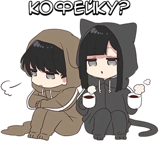 🌟 Стикер «Юрудара-тян ч.1» для Telegram