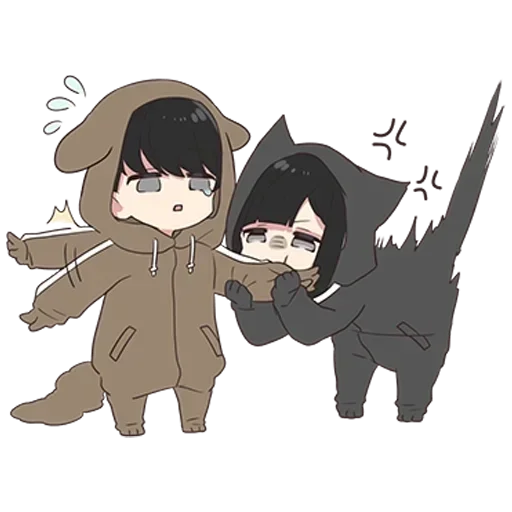 🌟 Стикер «Юрудара-тян ч.1» для Telegram