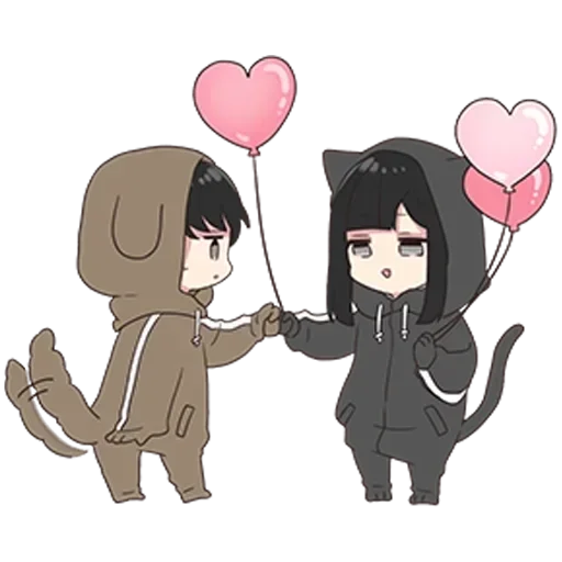 ♥ Стикер «Юрудара-тян ч.1» для Telegram