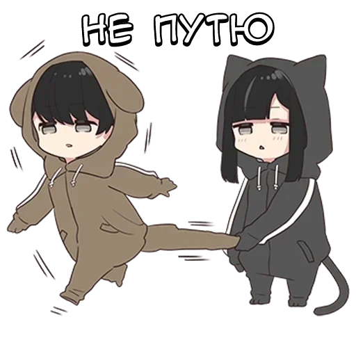 🌟 Стикер «Юрудара-тян ч.1» для Telegram