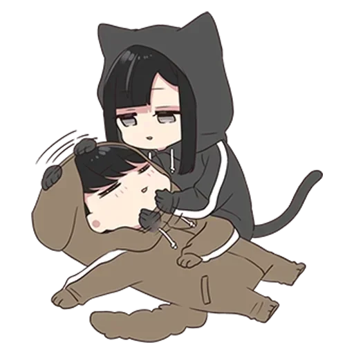 🌟 Стикер «Юрудара-тян ч.1» для Telegram