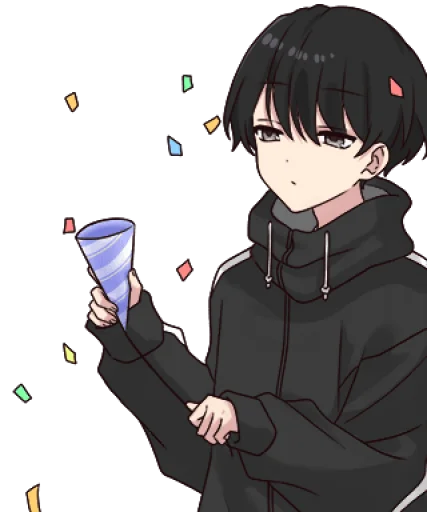 🎉 Стикер «Yurudara-kun» для Telegram