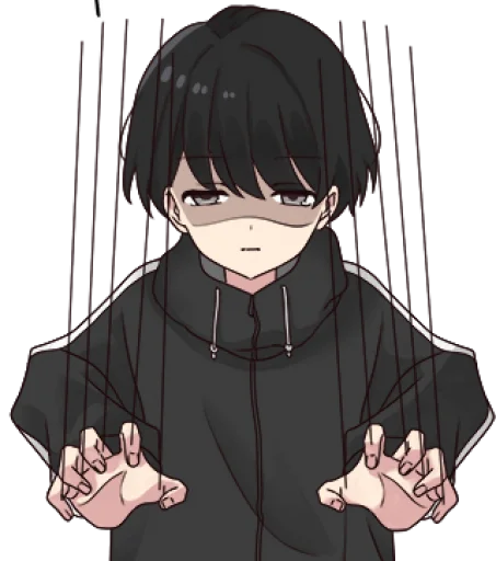 😡 Стикер «Yurudara-kun» для Telegram