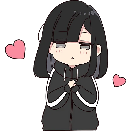 🥺 Стикер «Юрудура тян» для Telegram