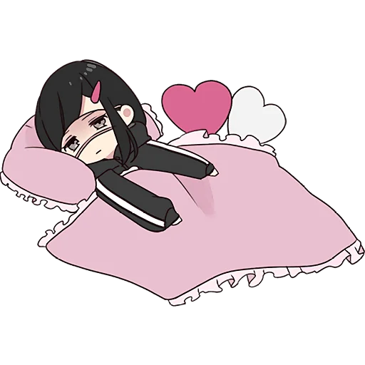 🥱 Стикер «Юрудура тян» для Telegram