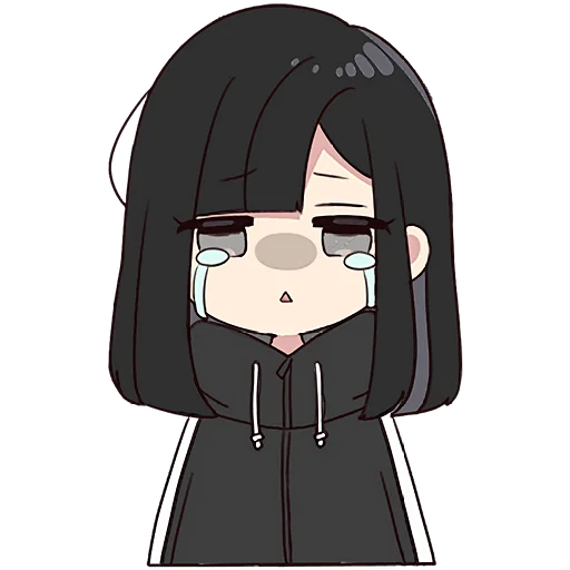 😩 Стикер «Юрудура тян» для Telegram