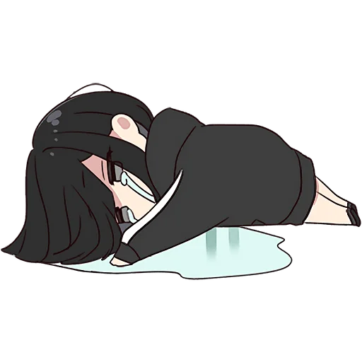 😩 Стикер «Юрудура тян» для Telegram