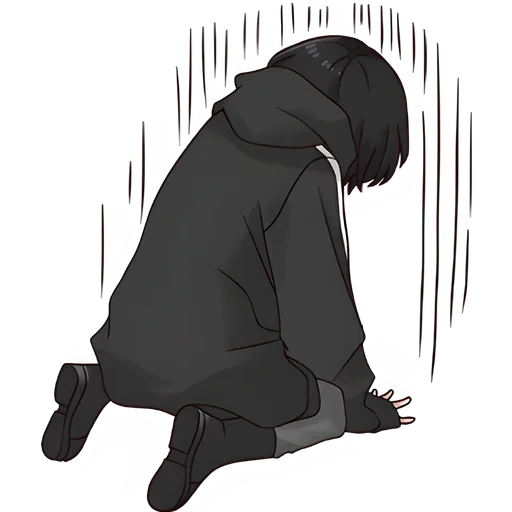 😞 Стикер «Юрудура Тян и Кун» для Telegram