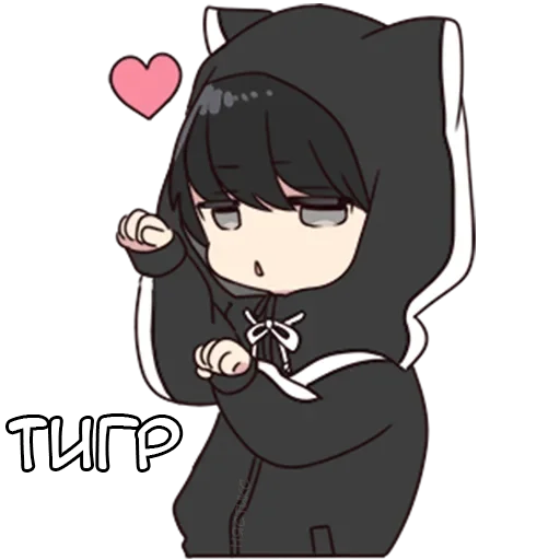 😼 Стикер «Юрудура-кун» для Telegram
