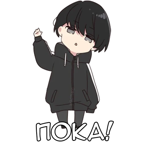 🤚 Стикер «Юрудура-кун» для Telegram