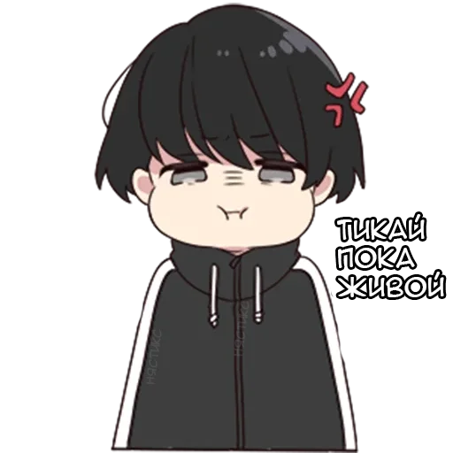 😡 Стикер «Юрудура-кун» для Telegram