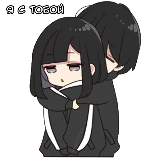 ❤️ Стикер «Юрудура-кун» для Telegram